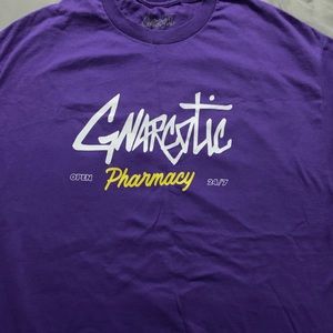 GNARCOTIC PHARMACY SHIRT (Purple) LIMITED